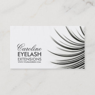 Visita Tarjeta de presentación de extensiones de Eyelash 