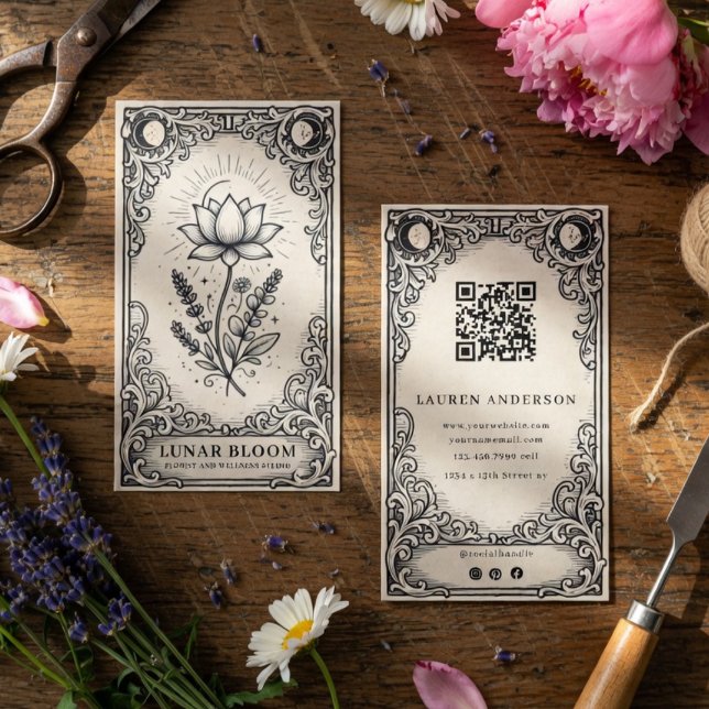 Visita Tarjeta de presentación de Floristería Celestial V (Subido por el creador)