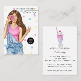 Visita Tarjeta de presentación de Food Catering