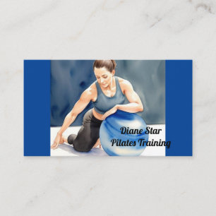 Visita Tarjeta de presentación de formación de Pilates