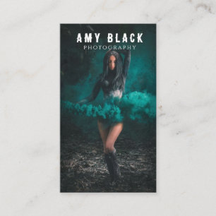 Visita Tarjeta de presentación de fotografía Chica mujer 
