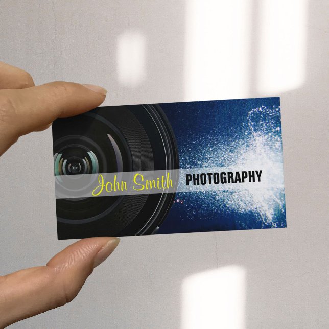 Visita Tarjeta de presentación de fotografía de estrellas (Subido por el creador)