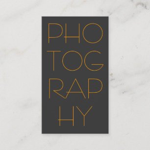 Visita Tarjeta de presentación de fotografías contemporán