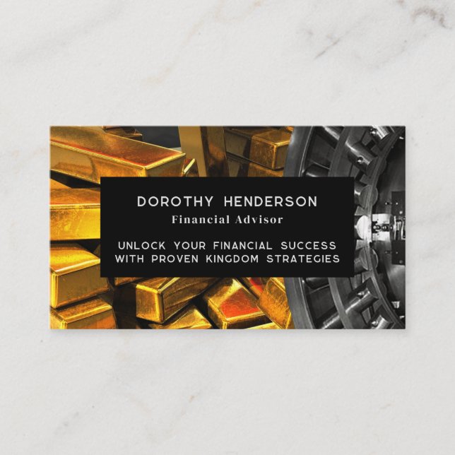 Visita Tarjeta de presentación de fotografías de Asesor F (Anverso)