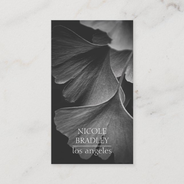 Visita Tarjeta de presentación de fotografías de vida res (Anverso)