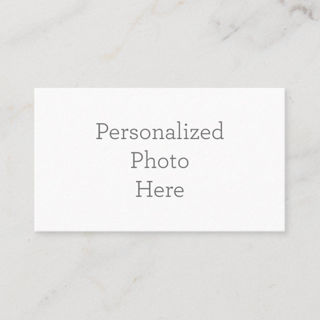 Estándar. 8.9 cm x 5.1 cm Tarjeta de visita (Anverso)