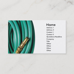 Visita Tarjeta de presentación de Garden Hose