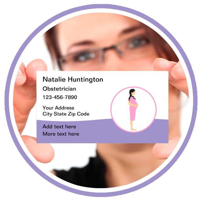 Visita Tarjeta de presentación de ginecólogo (Subido por el creador)