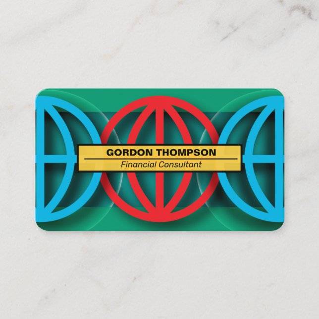 Visita Tarjeta de presentación de Global Markets (Anverso)