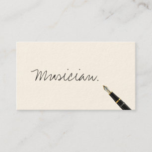 Visita Tarjeta de presentación de guiones de escritura a 