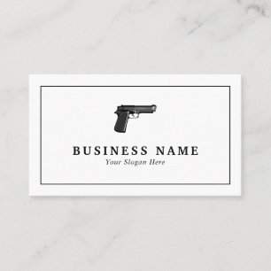 Visita Tarjeta de presentación de Gun Shop