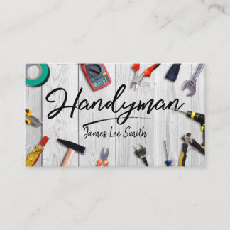 Visita Tarjeta de presentación de Handyman Services