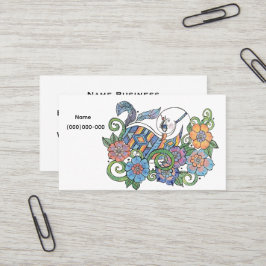 Visita Tarjeta de presentación de Henna