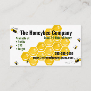 Visita Tarjeta de presentación de Honey