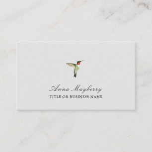 Visita Tarjeta de presentación de Hummingbird