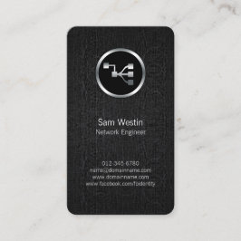 Visita Tarjeta de presentación de iconos de puntos de red