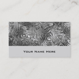 Visita Tarjeta de presentación de impresión con molde gri