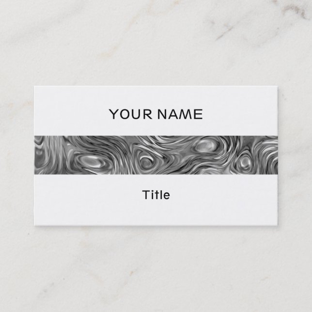 Visita Tarjeta de presentación de impresión de papel con  (Anverso)