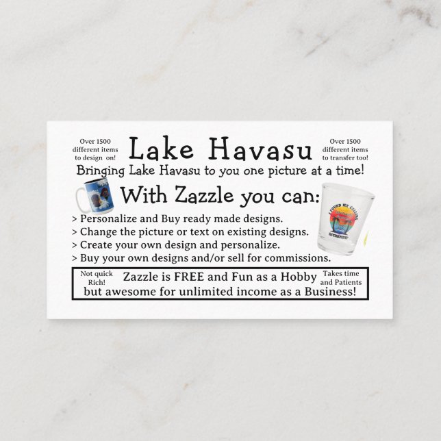 Visita Tarjeta de presentación de información (Reverso)