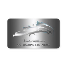 Tarjeta de presentación de información detallada d