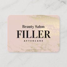 Tarjeta de presentación de instrucciones para el t