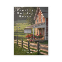 Tarjeta de presentación de invitado de país