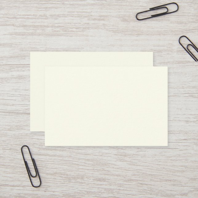 Visita Tarjeta de presentación de Ivory European (Anverso/Reverso In Situ)