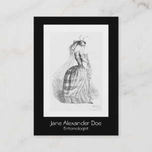 Visita Tarjeta de presentación de J. J. Grandville Entom