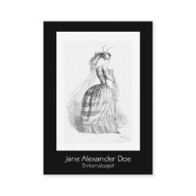 Tarjeta de presentación de J. J. Grandville Entomó