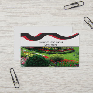 Visita Tarjeta de presentación de jardinería y paisajismo