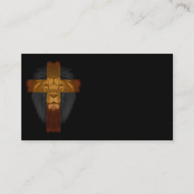 Visita Tarjeta de presentación de Jesús León de Judá (Anverso)