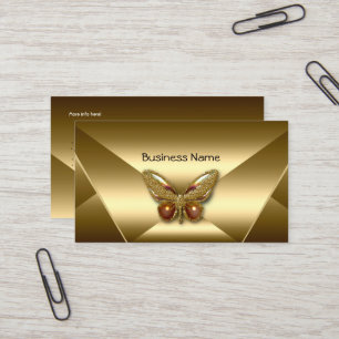 Visita Tarjeta de presentación de joyas de mariposa de br