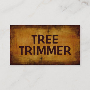 Visita Tarjeta de presentación de la antigua Trimmer de á