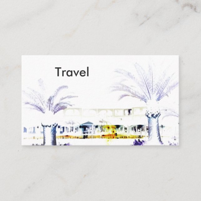 Visita Tarjeta de presentación de la arquitectura de foto (Anverso)