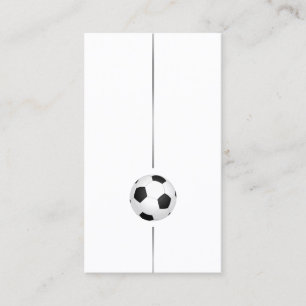 Visita Tarjeta de presentación de la Bolsa de Fútbol mini