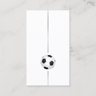 Visita Tarjeta de presentación de la Bolsa de Fútbol mini
