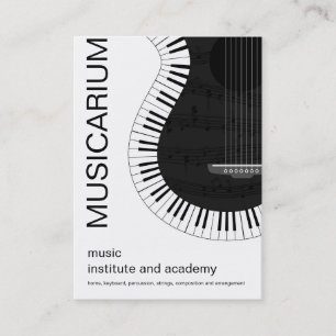 Visita tarjeta de presentación de la escuela de música