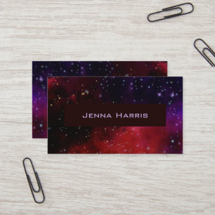 Visita Tarjeta de presentación de la Galaxia Roja