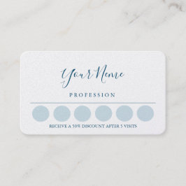 Visita Tarjeta de presentación de la lealtad