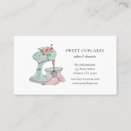 Visita Tarjeta de presentación de la panadería de hormigó