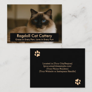 Visita Tarjeta de presentación de la personalizado Ragdol