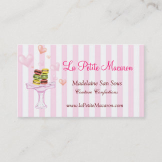 Visita Tarjeta de presentación de La Petite Macaron