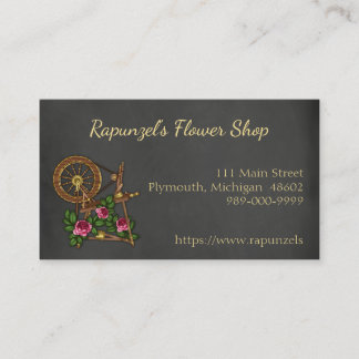 Visita Tarjeta de presentación de la tienda de flores Cou