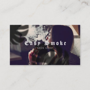 Visita Tarjeta de presentación de la tienda de Vape para 