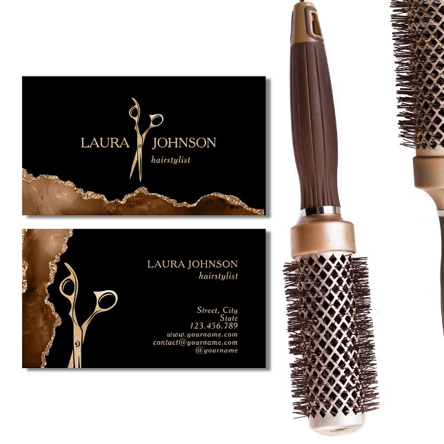 Visita Tarjeta de presentación de las tijeras de oro esti (Subido por el creador)