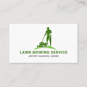 Visita Tarjeta de presentación de Lawn Mowing Service