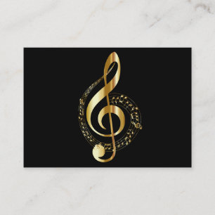 Visita Tarjeta de presentación de lección de guitarra o m