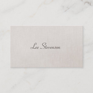 Visita Tarjeta de presentación de línea suave minimalista