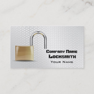 Visita Tarjeta de presentación de locksmith