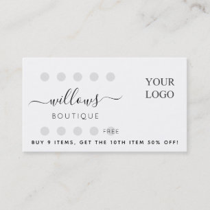 Visita Tarjeta de presentación de logotipo